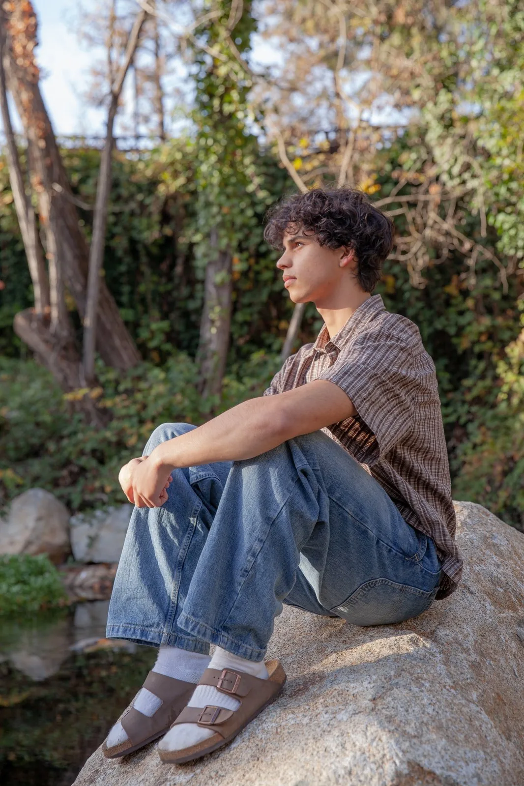Louis Farone — Senior Portraits photography session in Nevada City, CA by Jared White (photo 2)