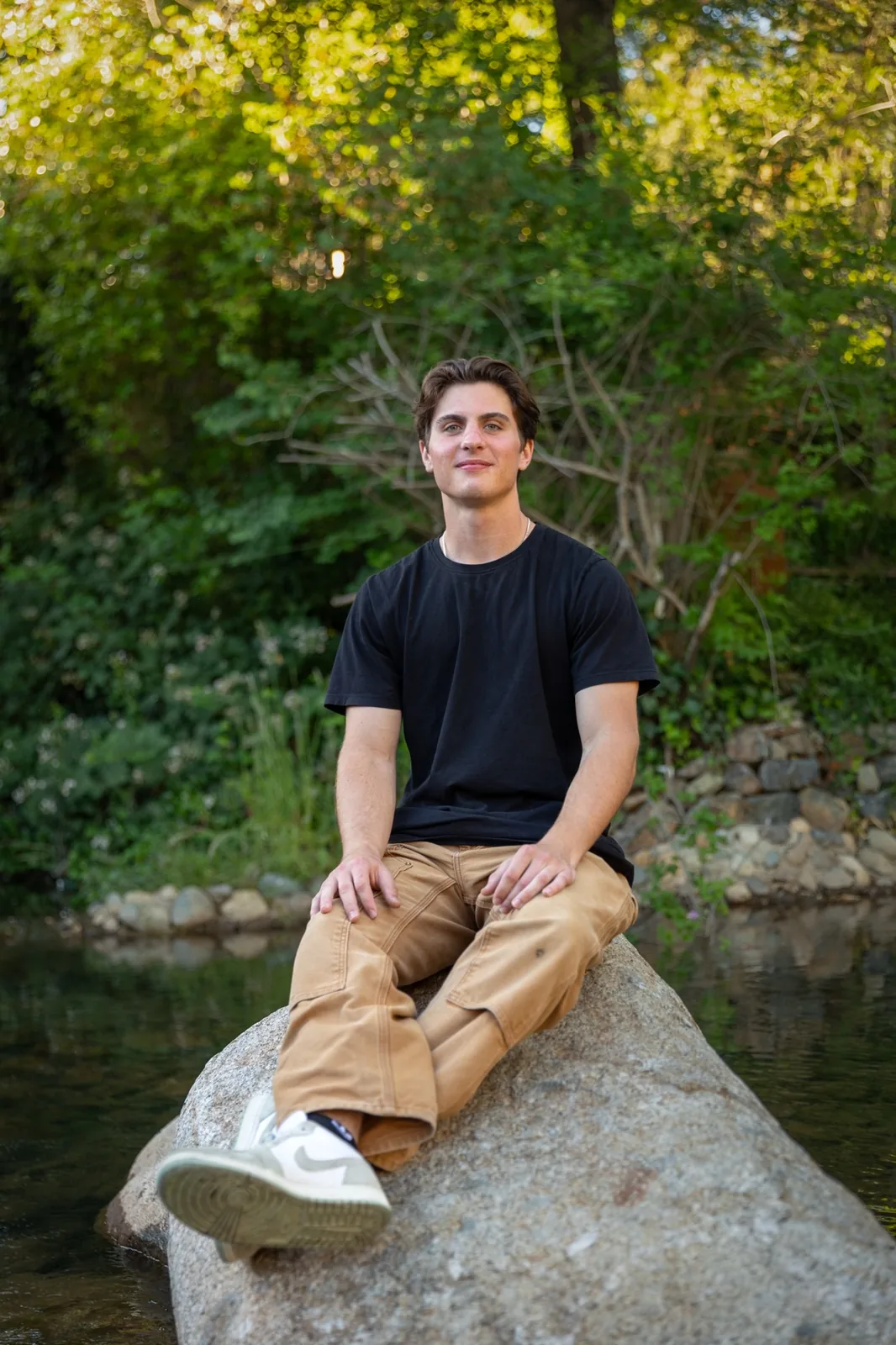 Lucas Senior Portraits — Senior Portraits photography session in Nevada City, CA by Jared White (photo 1)