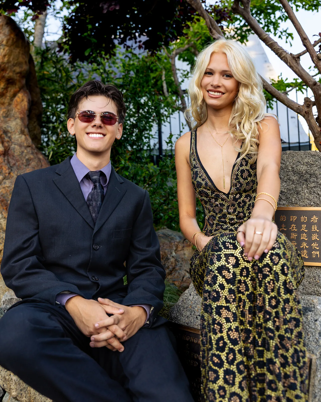 Makani & Nyla's Prom — Couples photography session in Nevada City, CA by Jared White (photo 2)