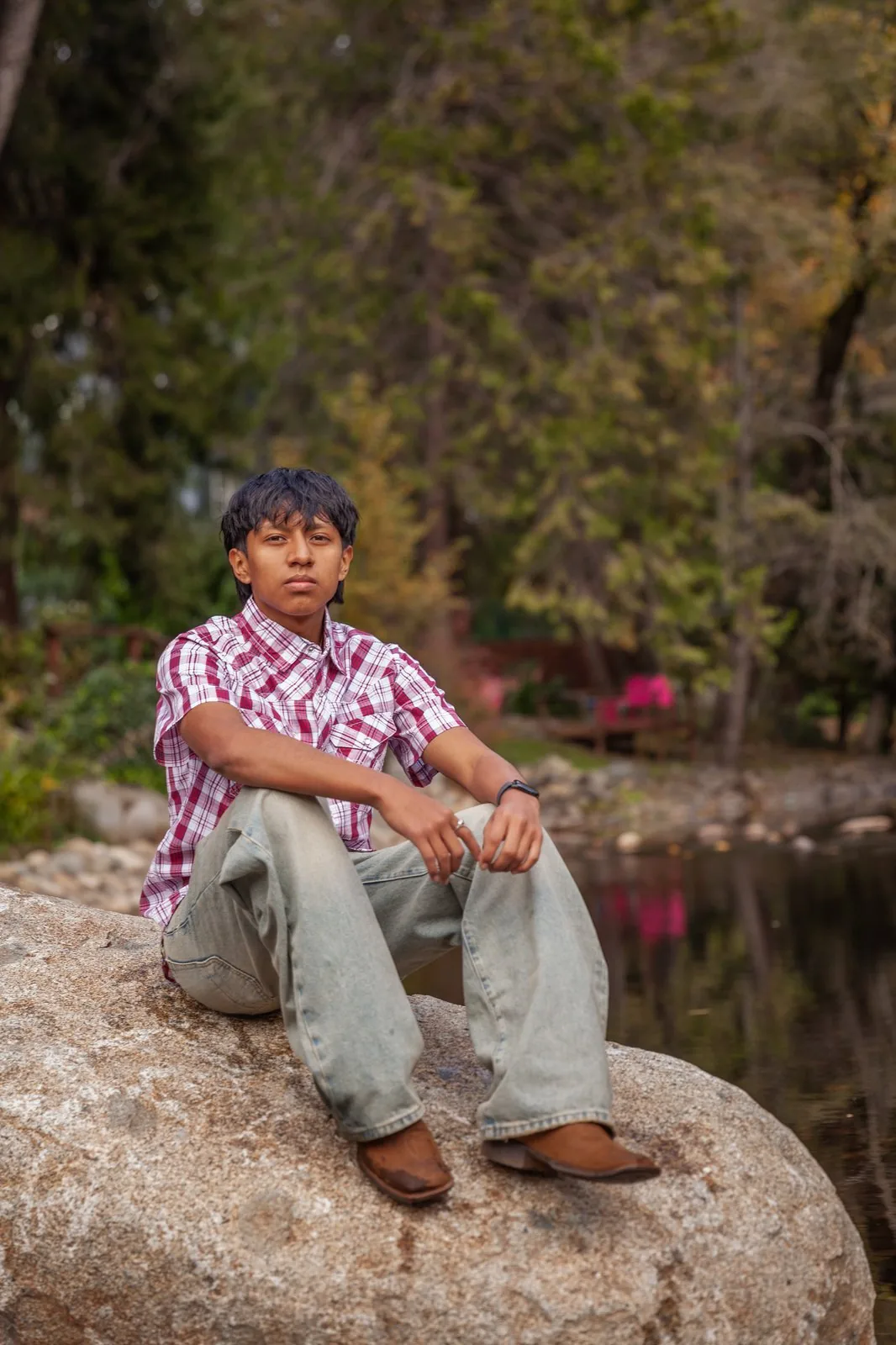 Yahir — Senior Portraits photography session in Nevada City, CA by Jared White (photo 1)