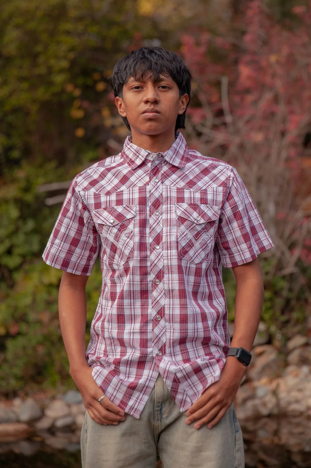 Yahir — Senior Portraits photography session in Nevada City, CA by Jared White (photo 3)